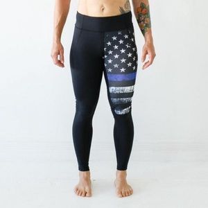 Born primitive essential leggings thin blue line